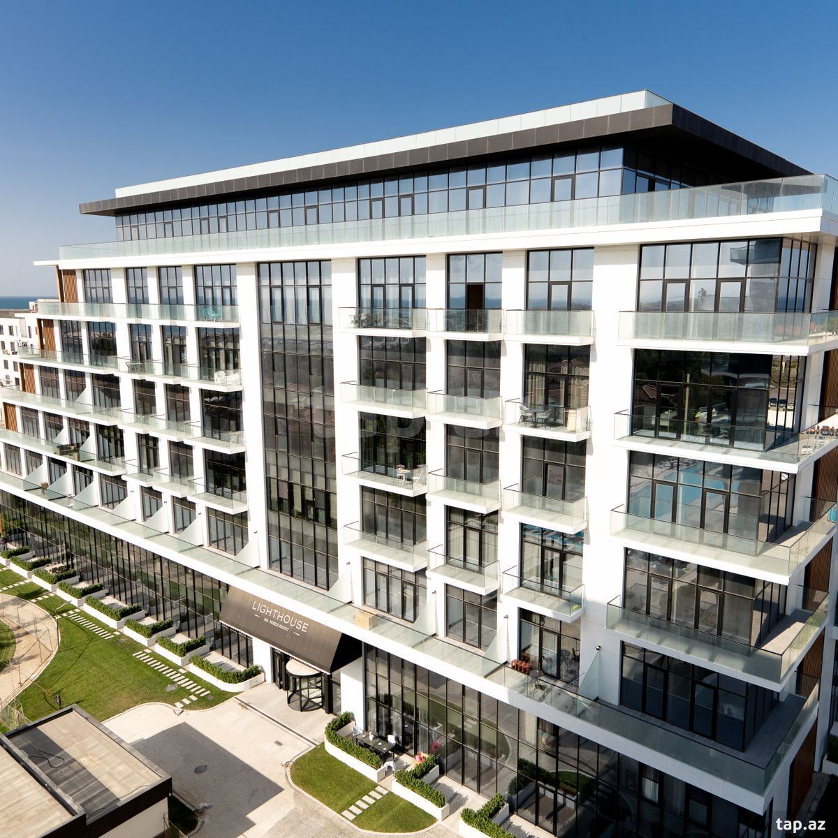 1-otaqlı yeni tikili kirayə verilir, Nardaran qəs., 50 m²