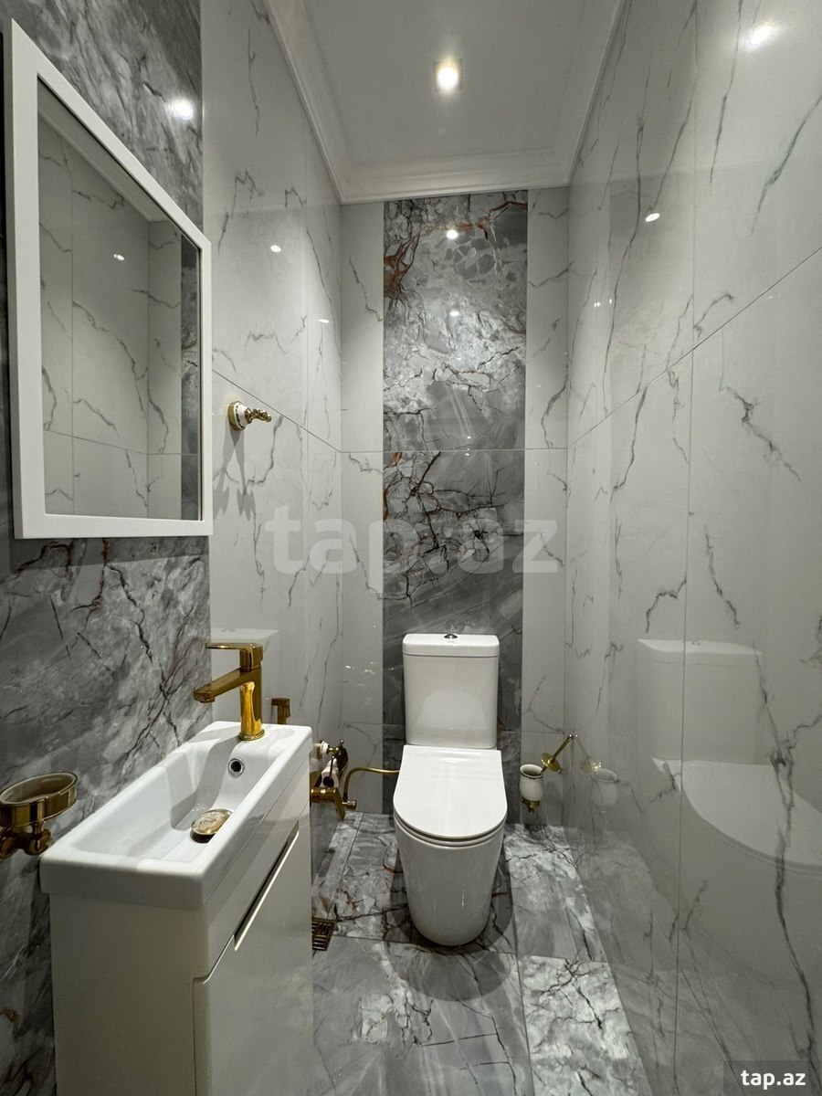 2-otaqlı yeni tikili, Elmlər Akademiyası m., 125 m² (9)
