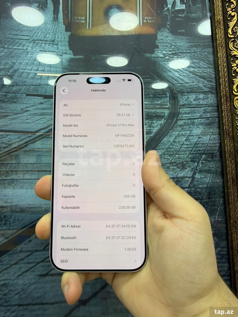 Apple iPhone 17 Pro Max Silver 256GB/12GB (2)