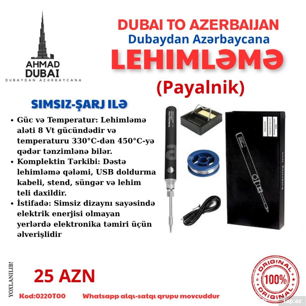 Lehim aparatı 