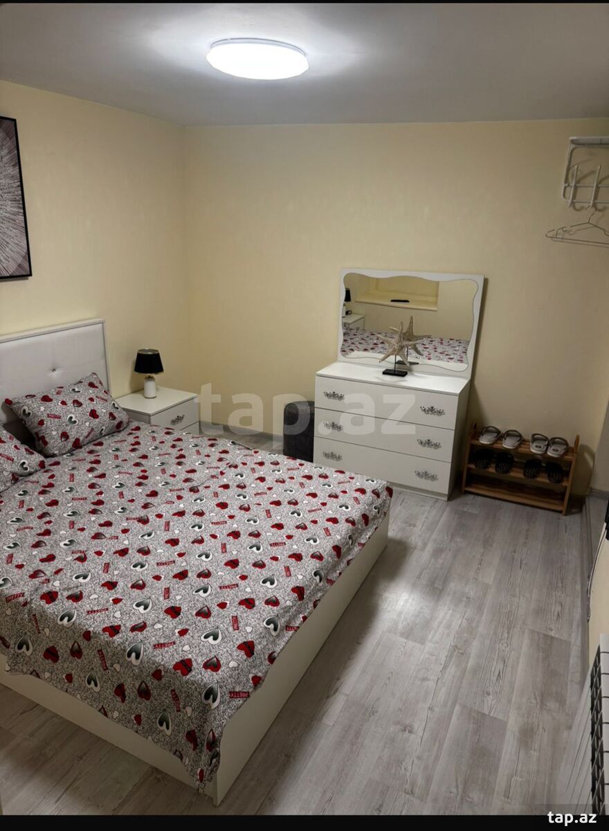 1-otaqlı mənzil kirayə verilir, Sahil m., 40 m² (3)