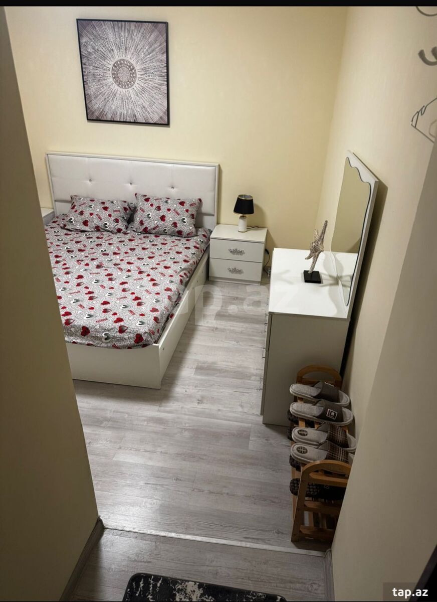 1-otaqlı mənzil kirayə verilir, Sahil m., 40 m² (2)