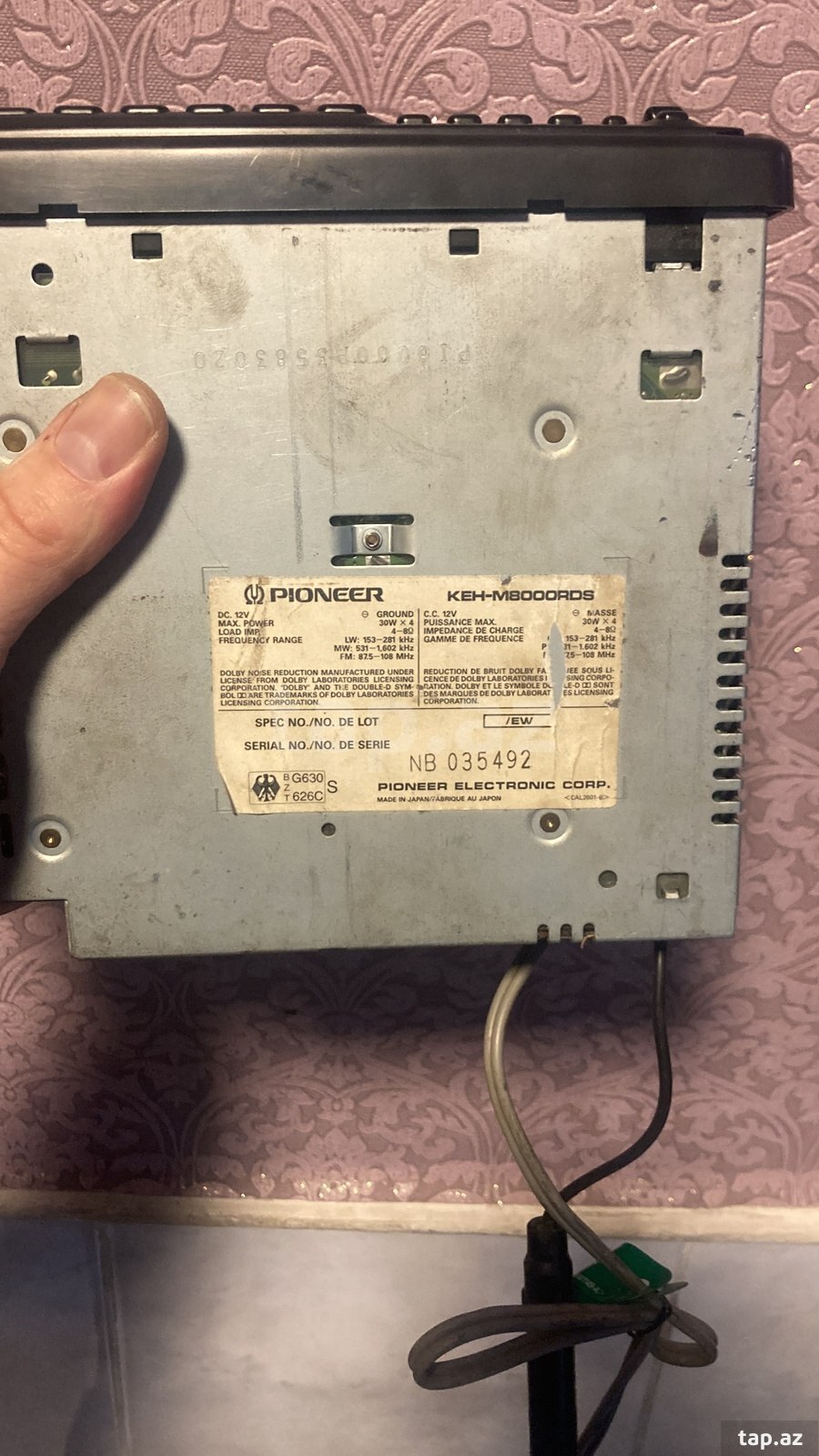 Maqnitofon Pioneer KEH-M8000RDS (4)