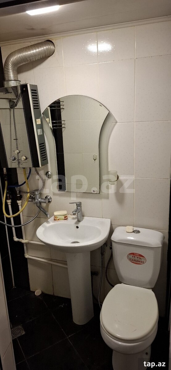 1-otaqlı mənzil kirayə verilir, Sumqayıt ş., 30 m² (5)