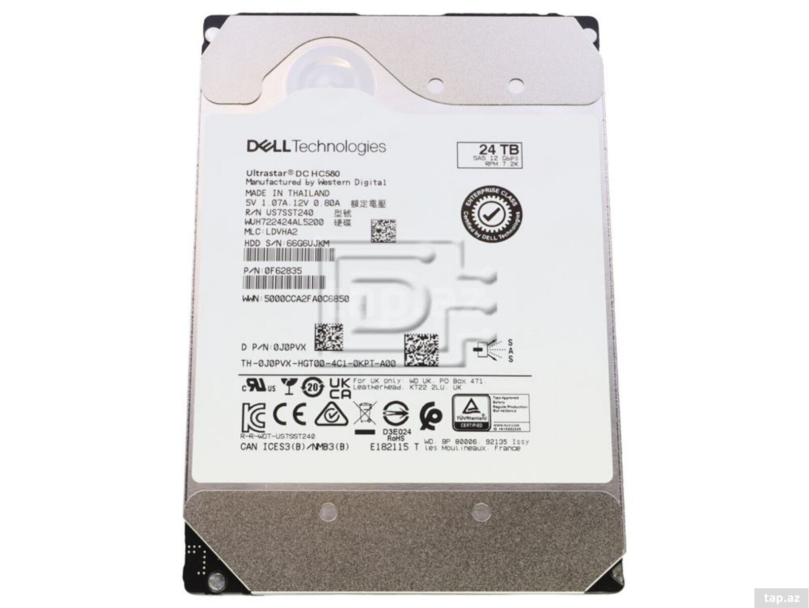 24TB Sata HDD 7200RPM