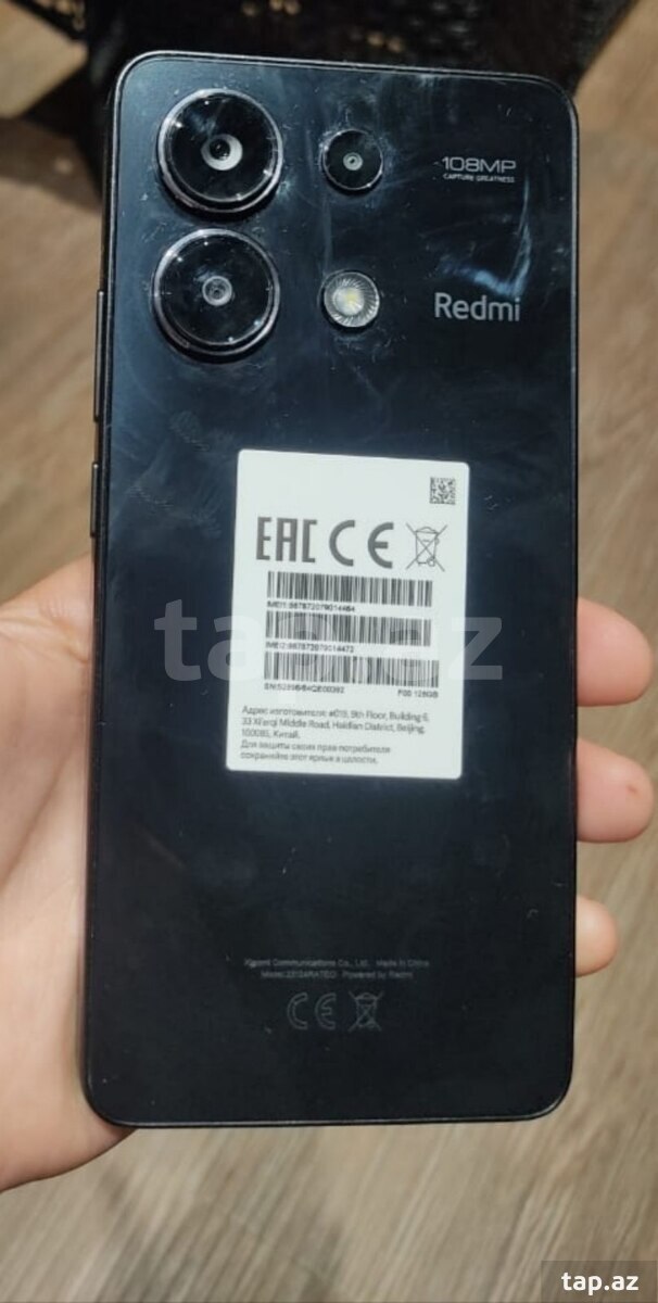 Xiaomi Redmi Note 13 Midnight Black 128GB/8GB (2)