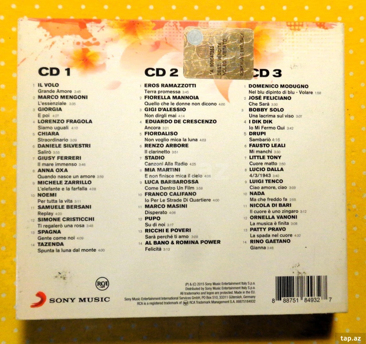 Audio original kompakt diskləri (9)