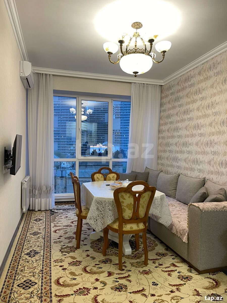 2-otaqlı yeni tikili, Abbas Mirzə Şərifzadə küç., 48 m² (2)