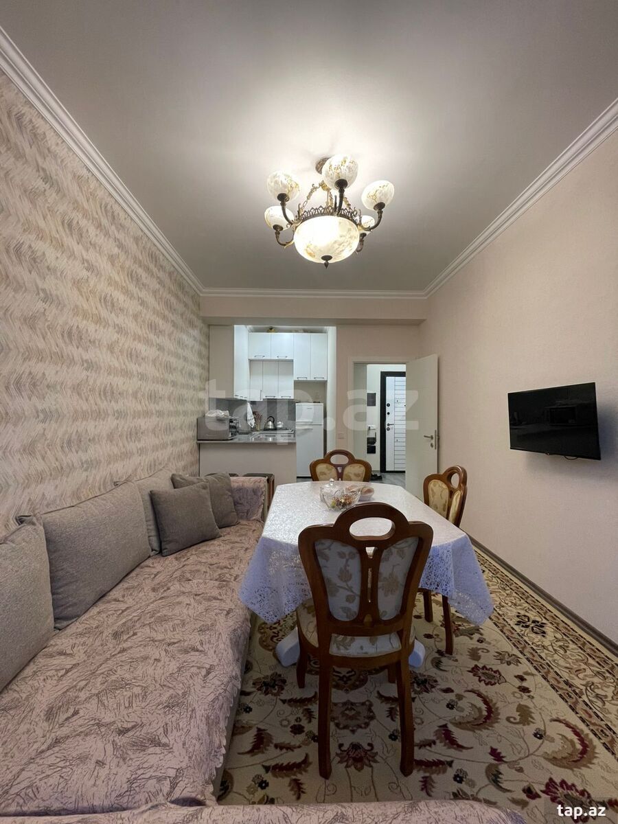 2-otaqlı yeni tikili, Abbas Mirzə Şərifzadə küç., 48 m² (9)