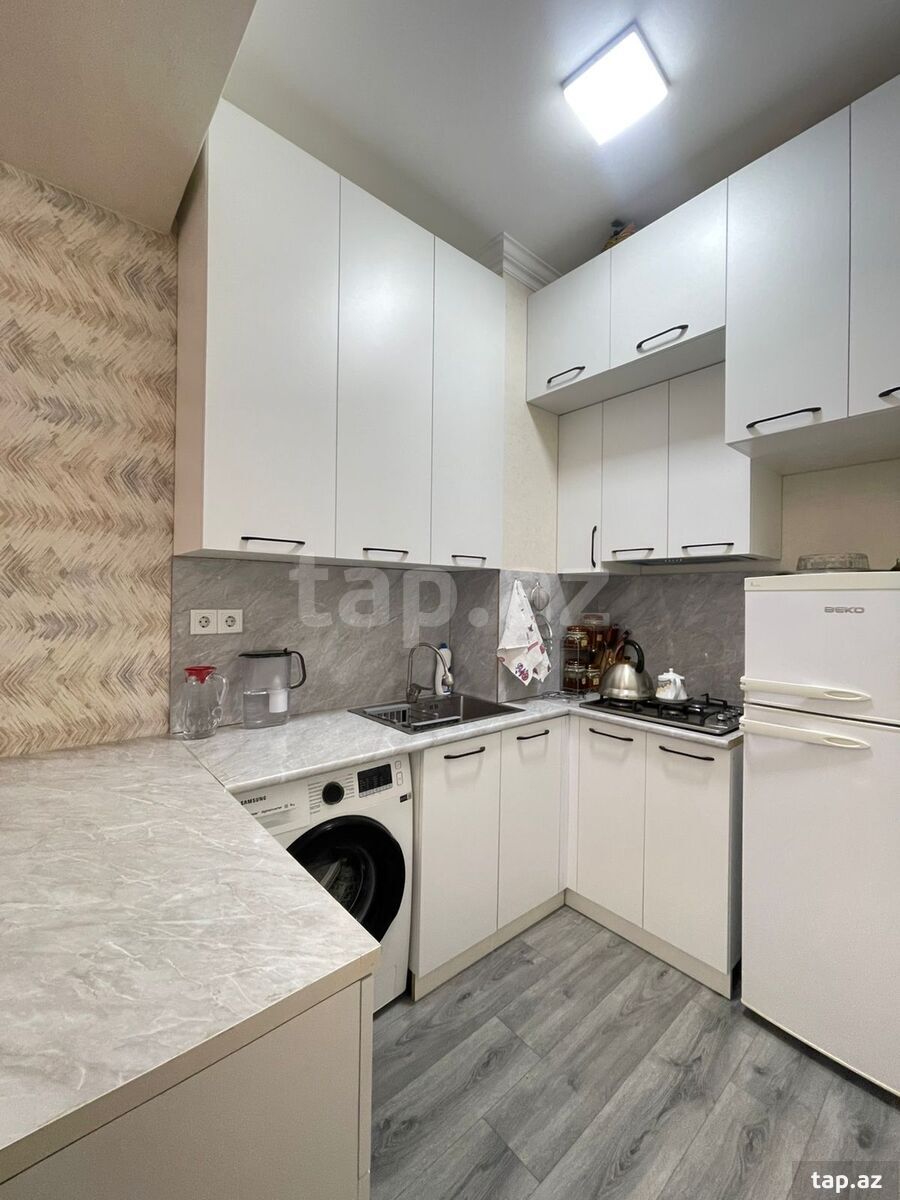 2-otaqlı yeni tikili, Abbas Mirzə Şərifzadə küç., 48 m² (10)