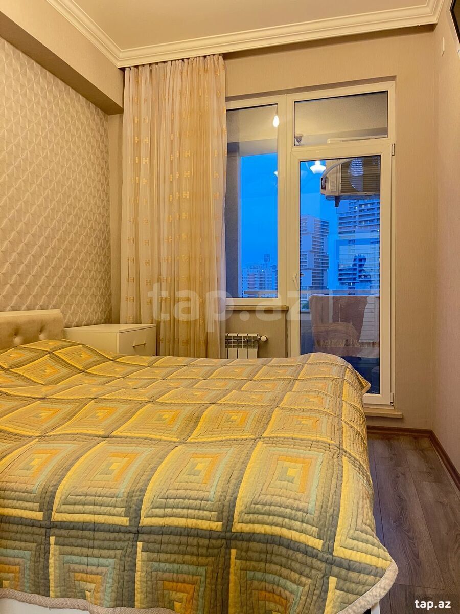 2-otaqlı yeni tikili, Abbas Mirzə Şərifzadə küç., 48 m² (3)