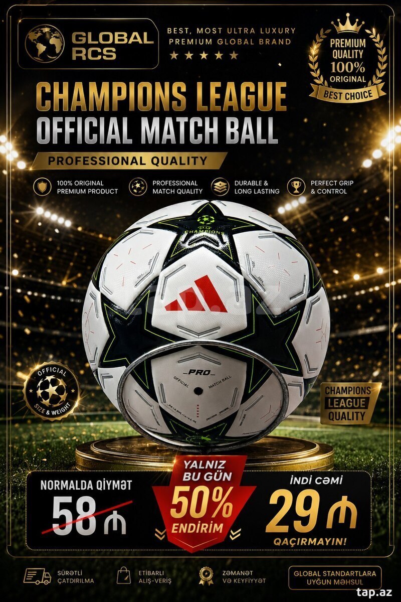 Futbol topu Premium Champions League Style