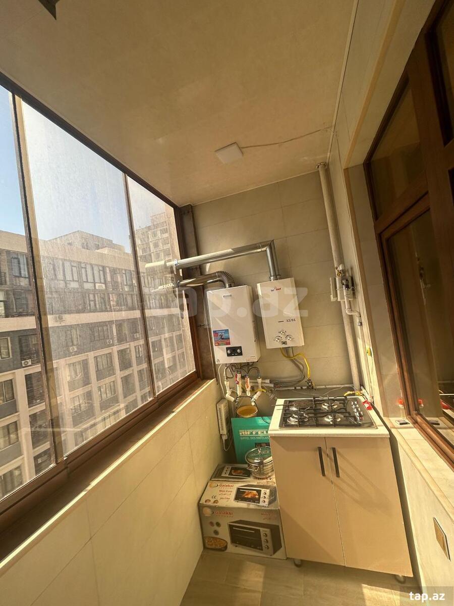 2-otaqlı yeni tikili kirayə verilir, Azadlıq pr., 100 m² (10)