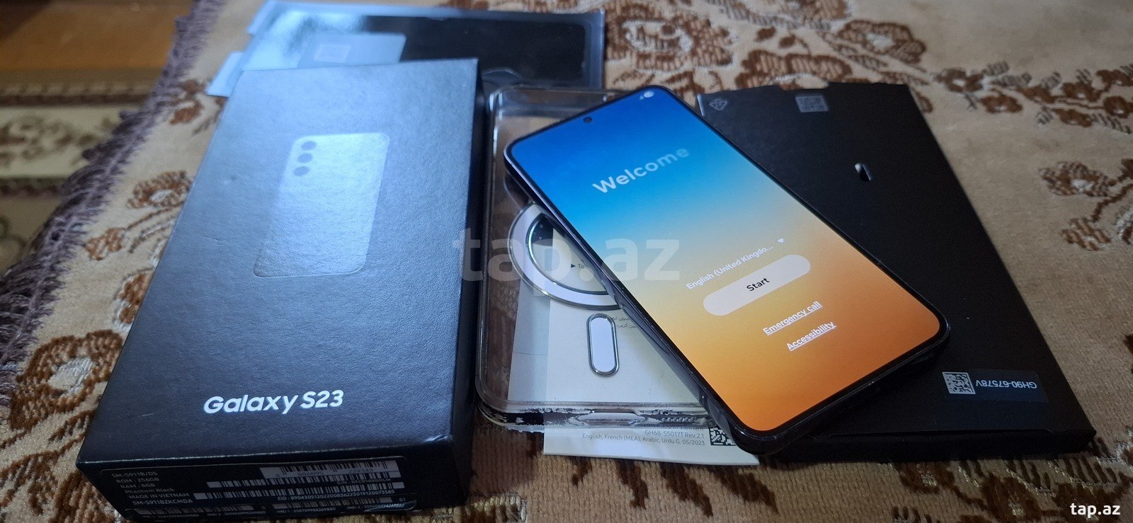 Samsung Galaxy S23 Phantom Black 256GB/8GB