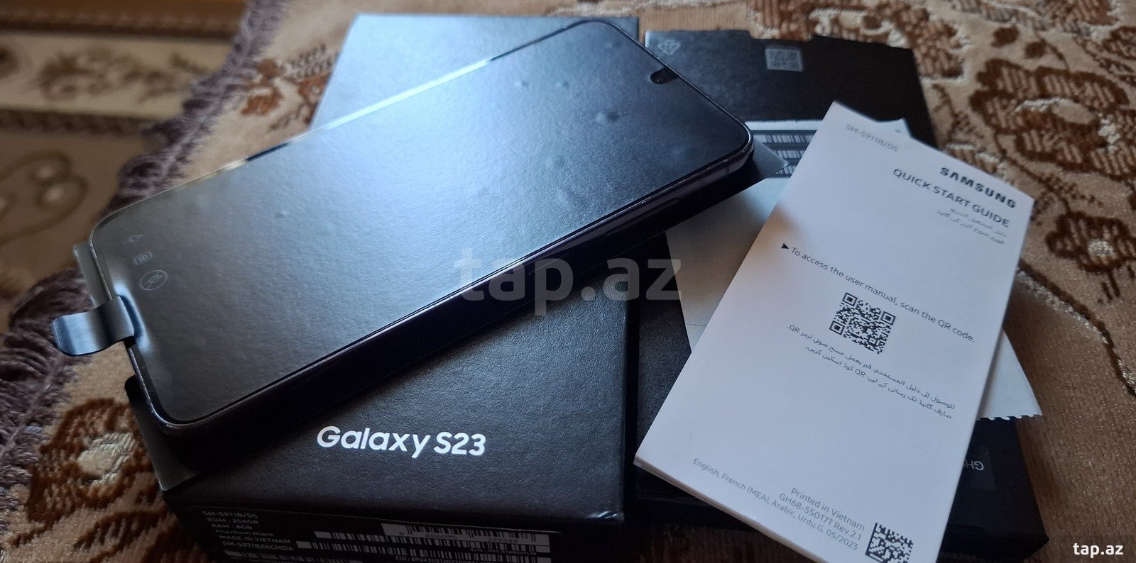 Samsung Galaxy S23 Phantom Black 256GB/8GB (3)