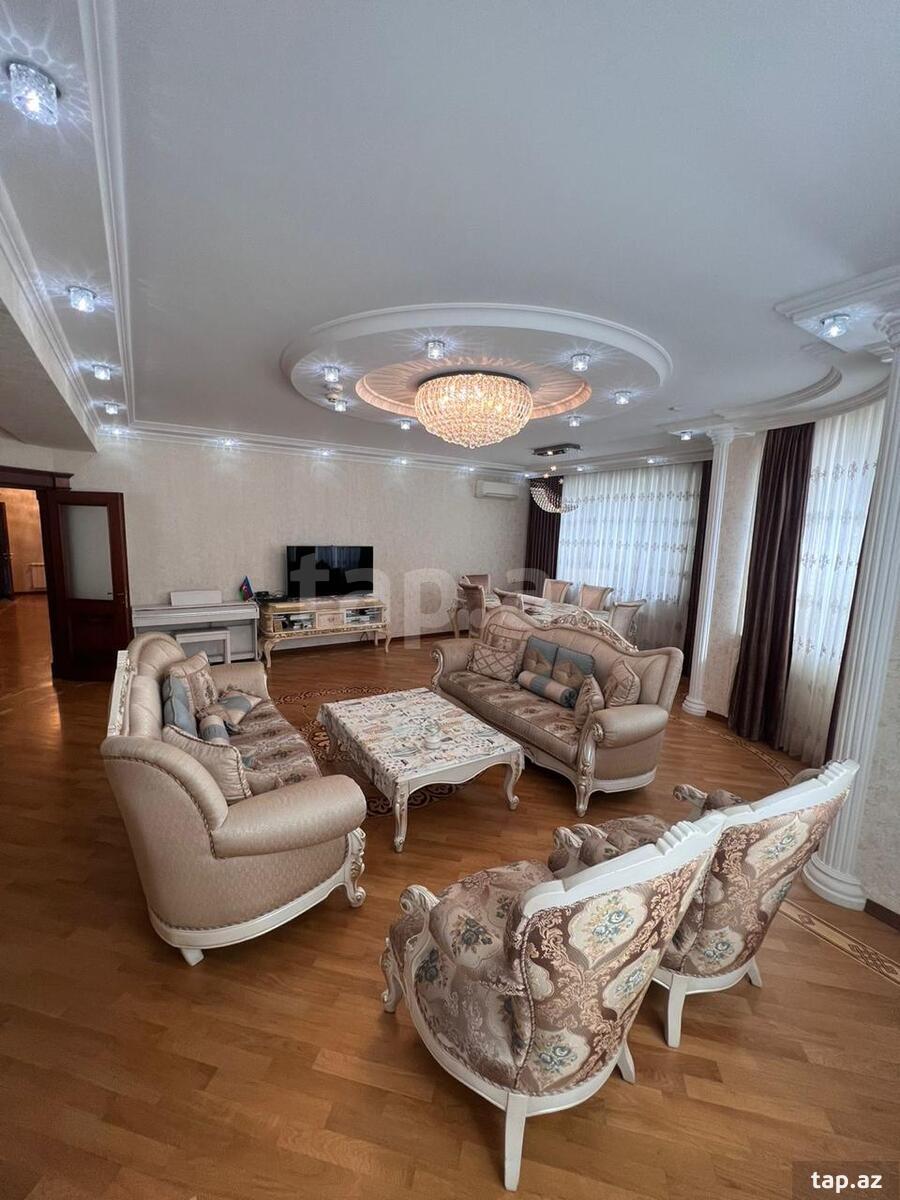 4-otaqlı yeni tikili, Nəsimi r., 192 m²