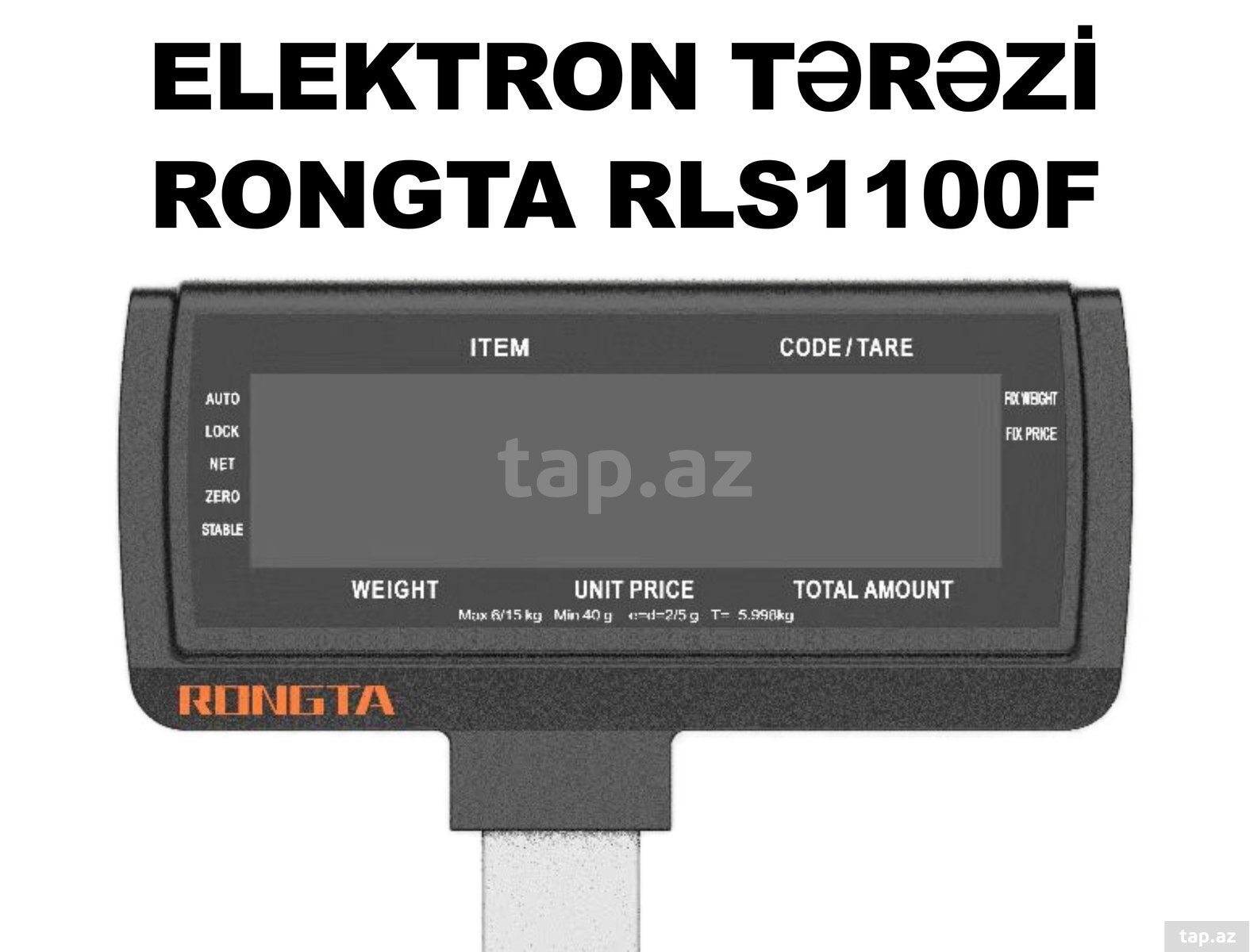 Market tərəziləri RONGTA RLS1100F (3)