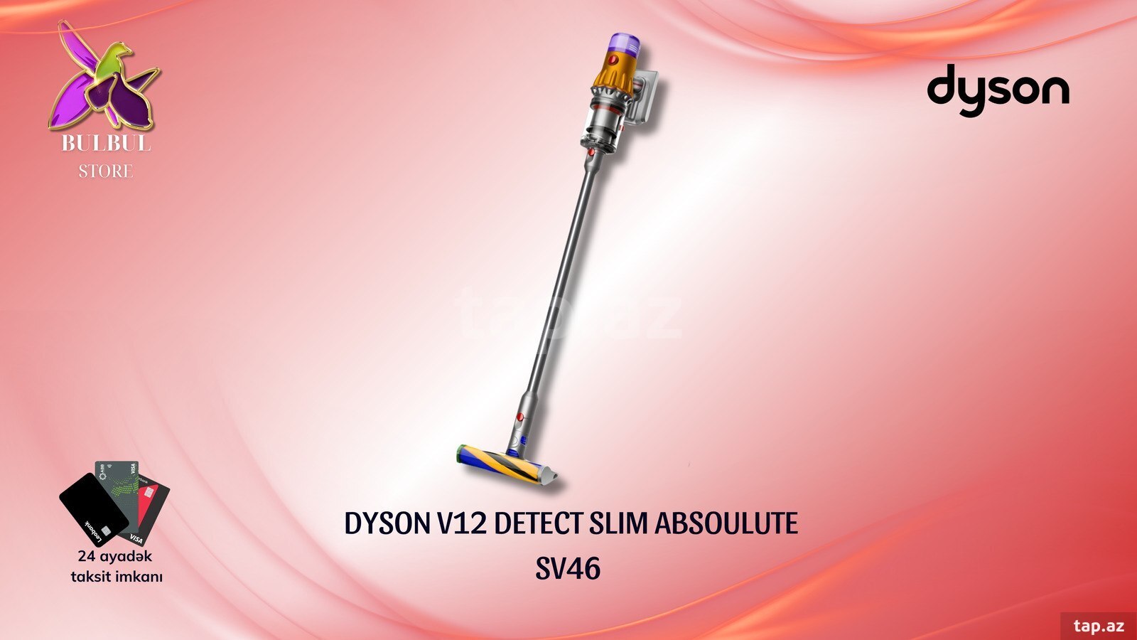 Dyson V12 Detect Slim Absoulute SV46