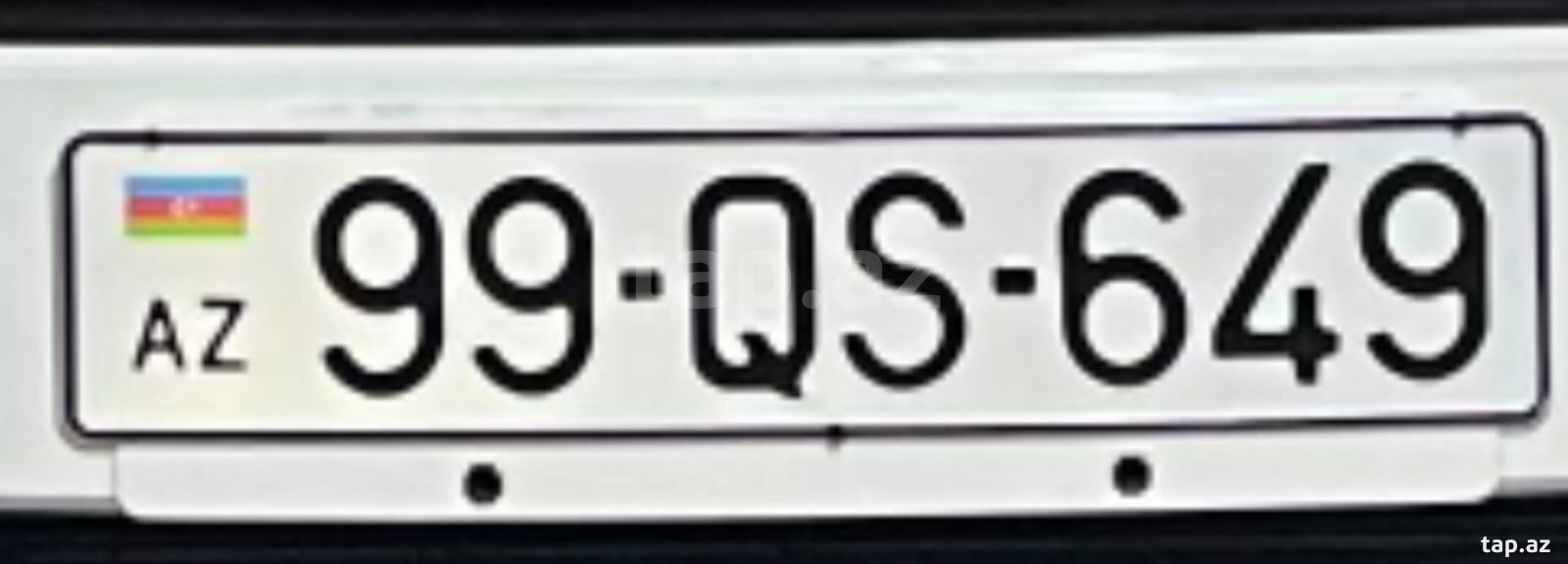 Avtomobil qeydiyyat nişanı - 99-QS-649 (2)