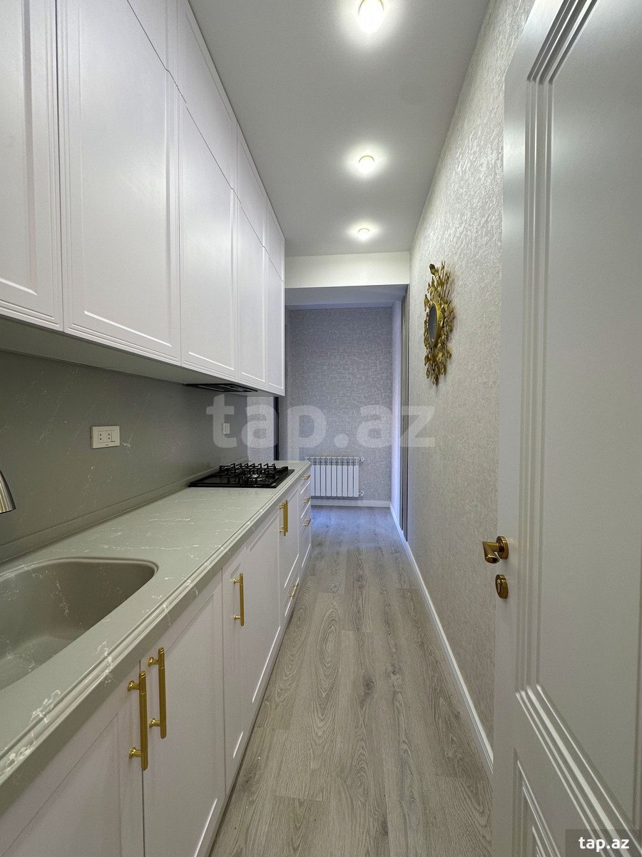 2-otaqlı yeni tikili, Nərimanov m., 61 m²