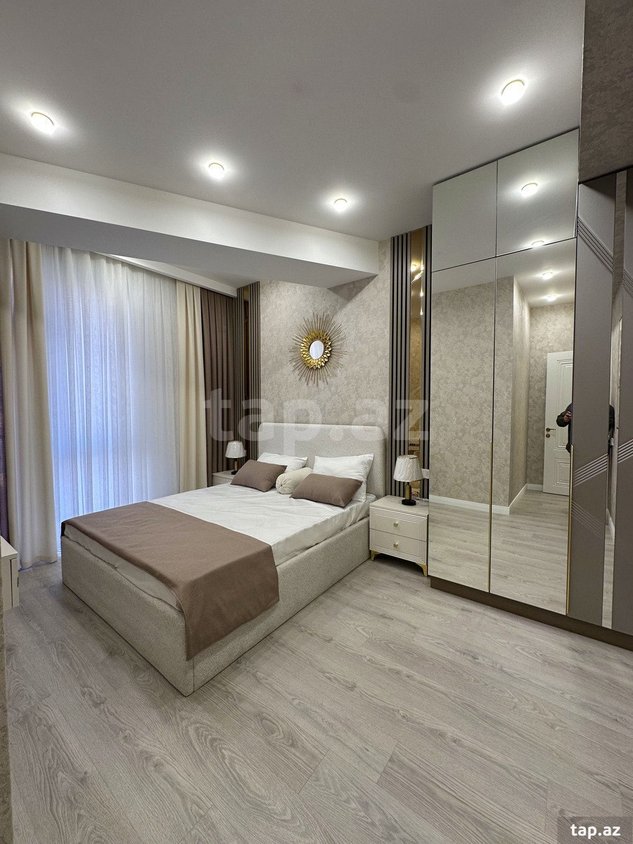 2-otaqlı yeni tikili, Nərimanov m., 61 m²