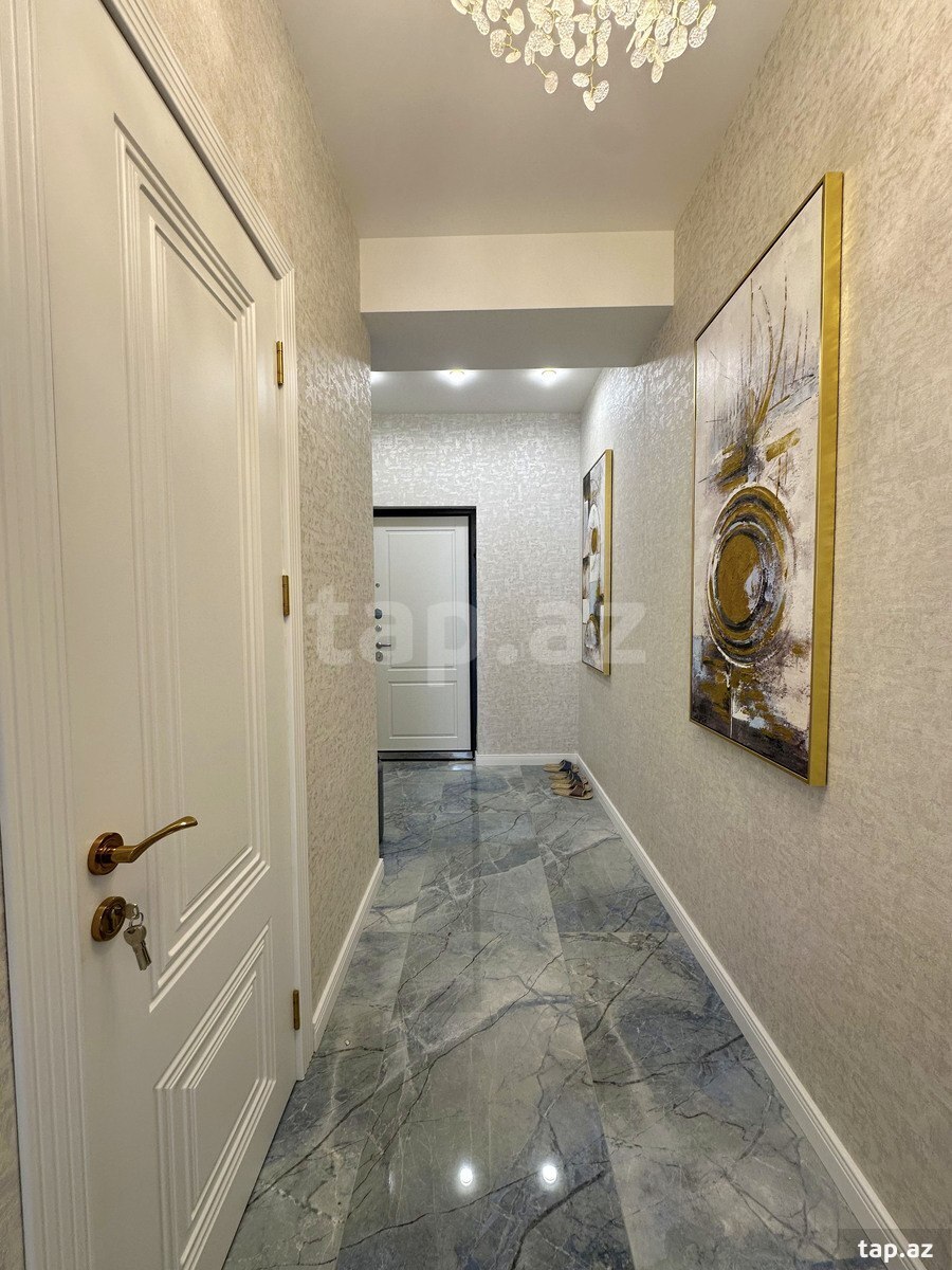 2-otaqlı yeni tikili, Nərimanov m., 61 m²
