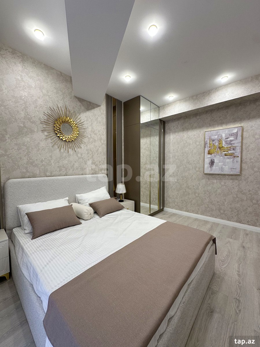 2-otaqlı yeni tikili, Nərimanov m., 61 m²