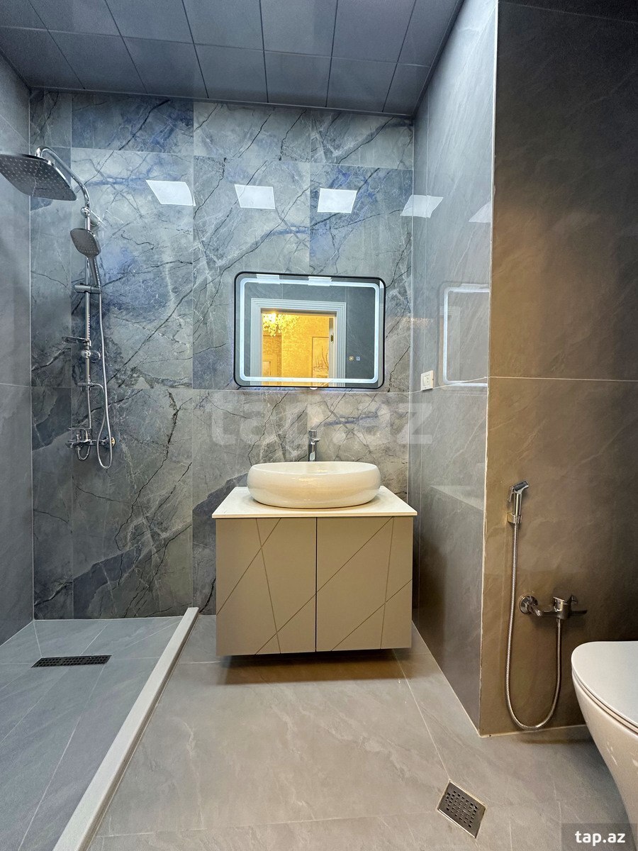 2-otaqlı yeni tikili, Nərimanov m., 61 m²