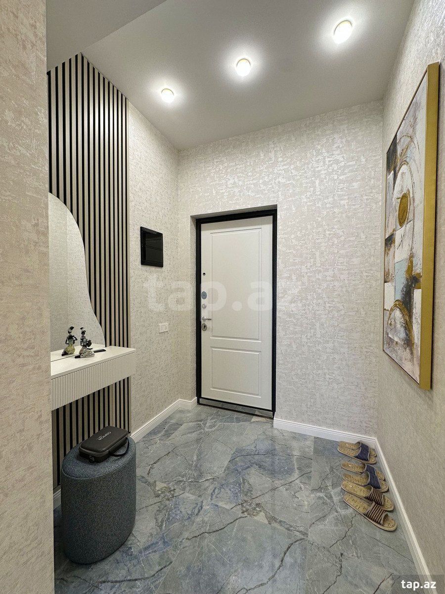 2-otaqlı yeni tikili, Nərimanov m., 61 m²