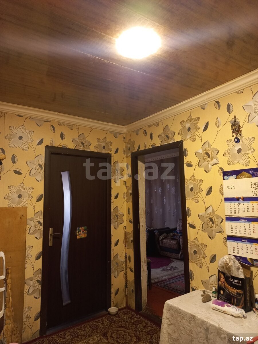 3-otaqlı mənzil, Samux r., 29.6 m²