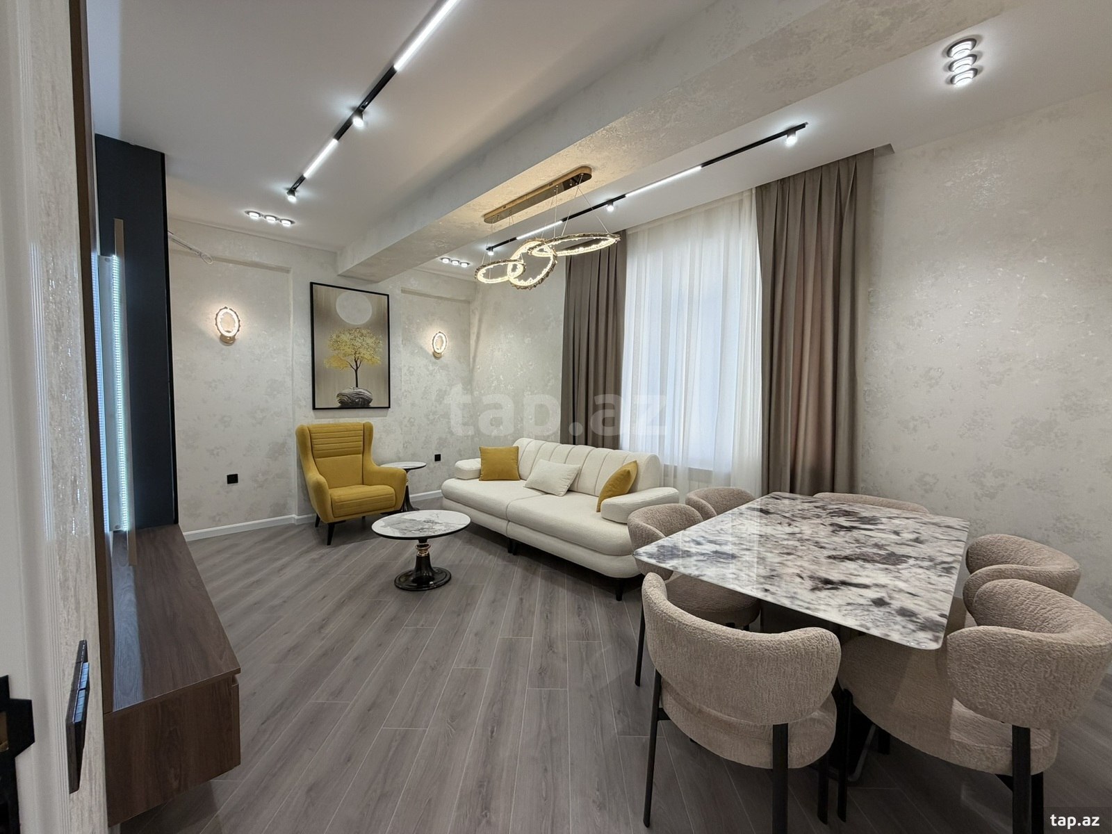 3-otaqlı yeni tikili, Xətai r., 92 m²