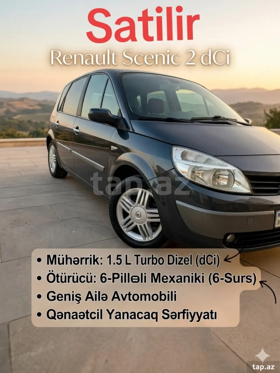 Renault Megane Scenic, 2005 il