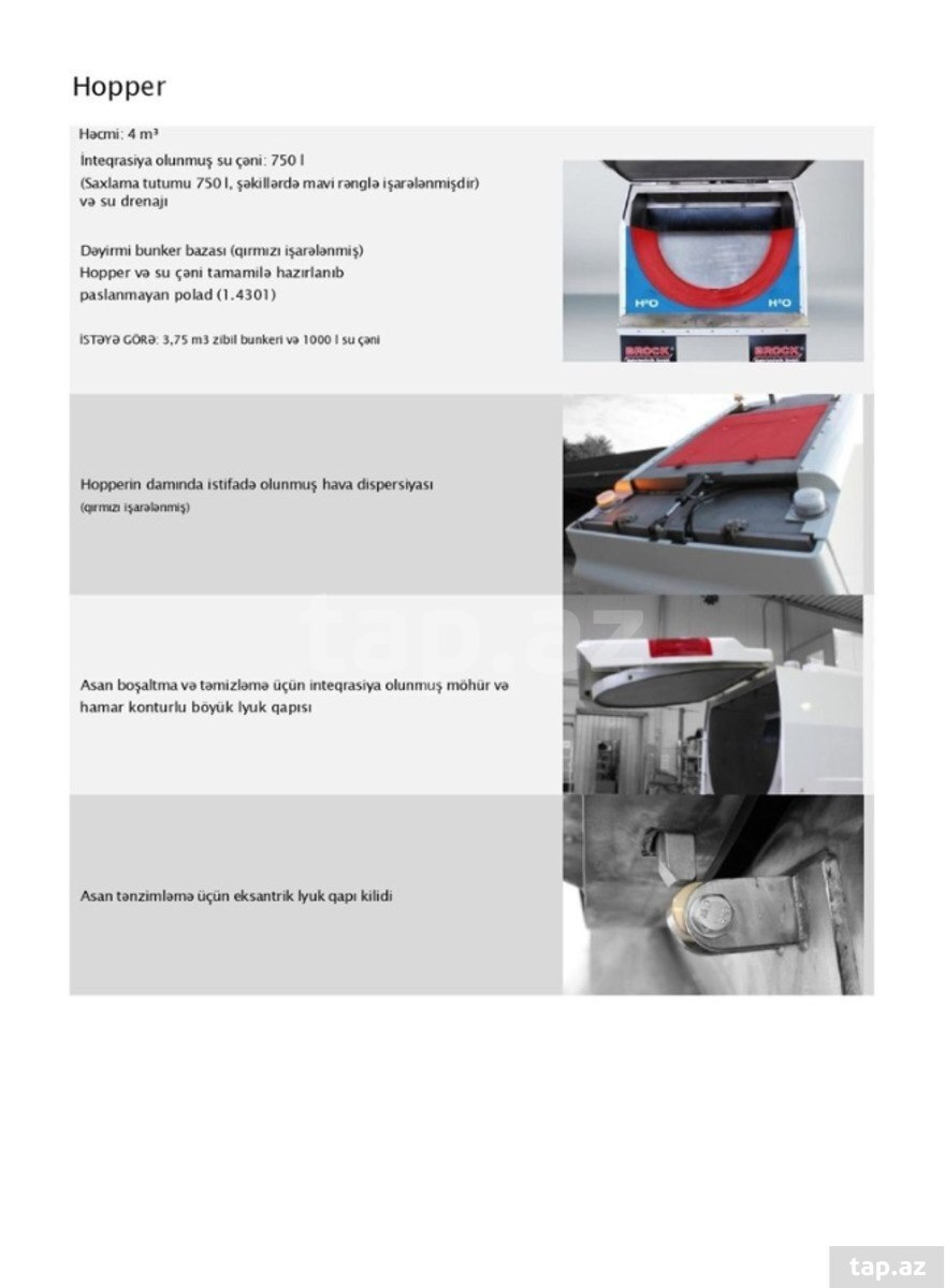 Vakumlu yol süpürmə maşını (2)