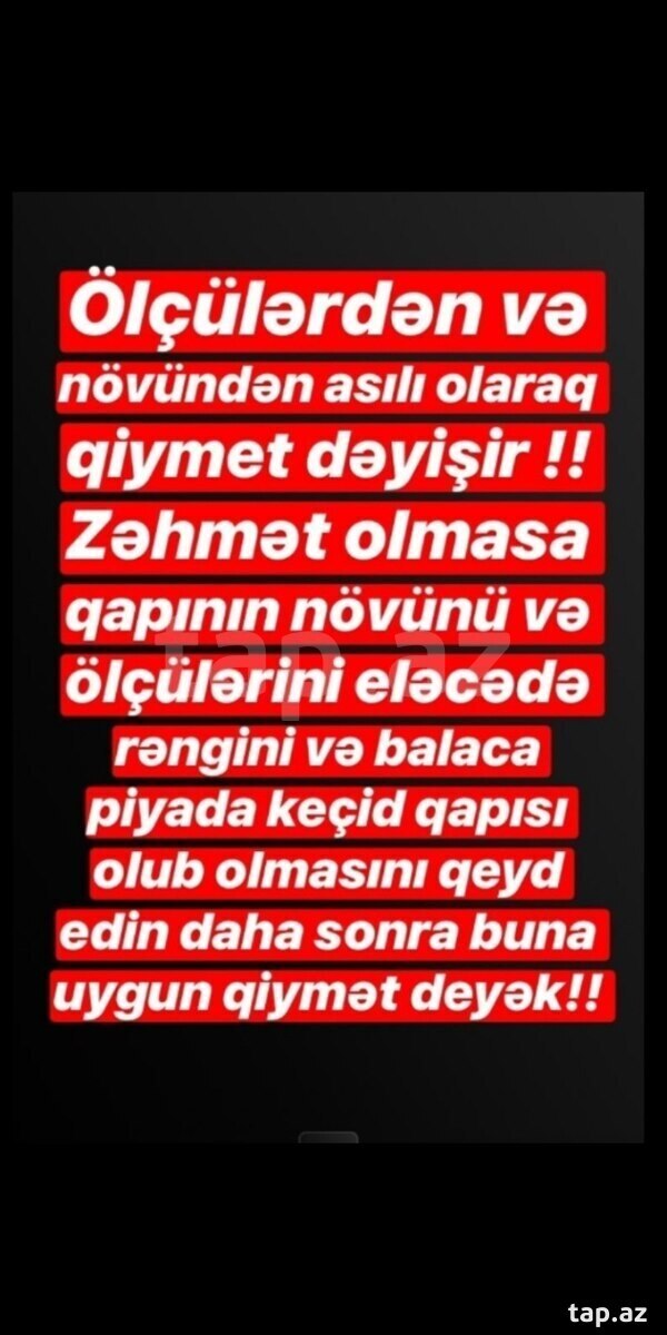 Avtomatik, jalüz qapılar (2)