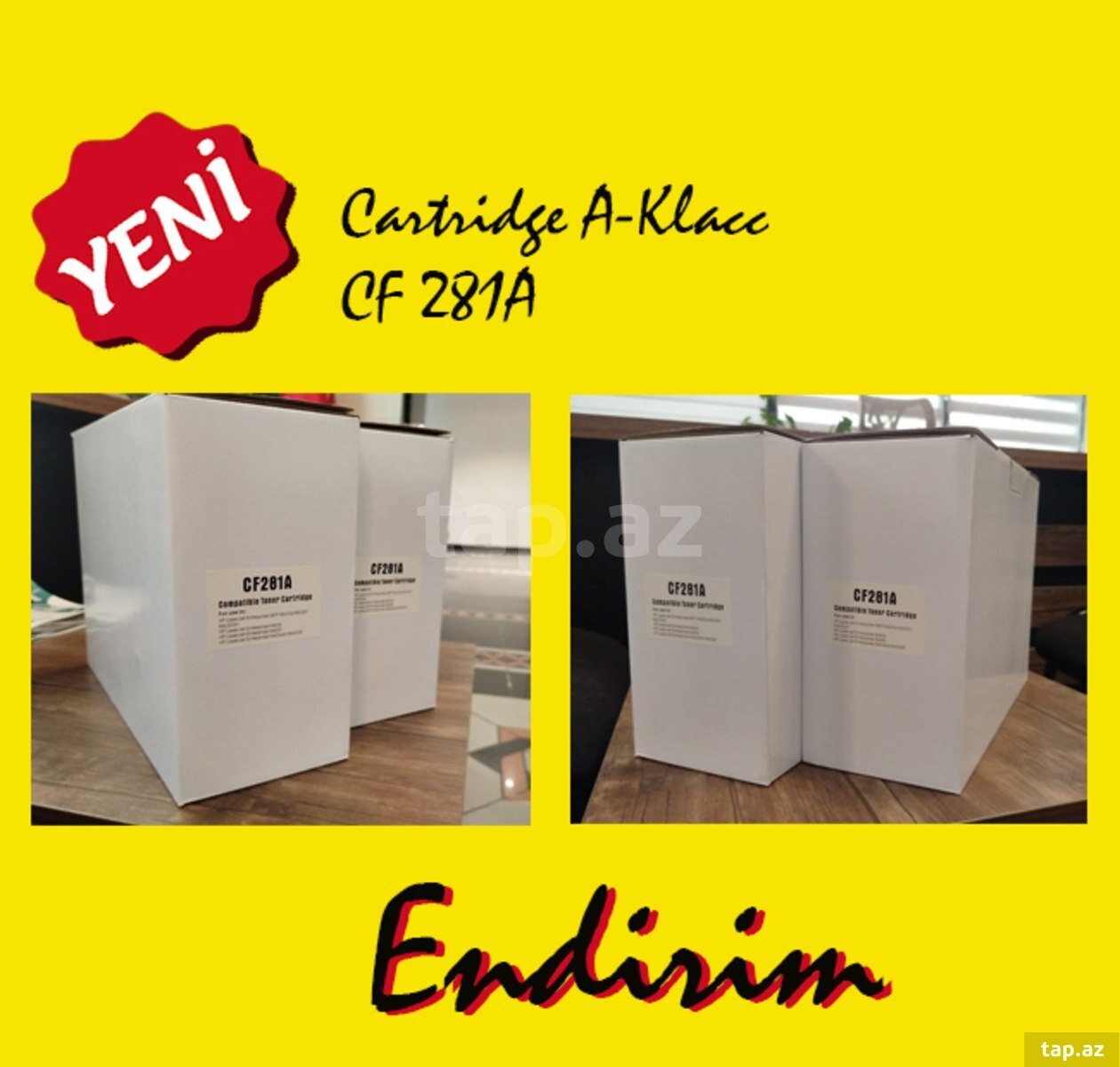 Kartriclər HP 81A, CF281A