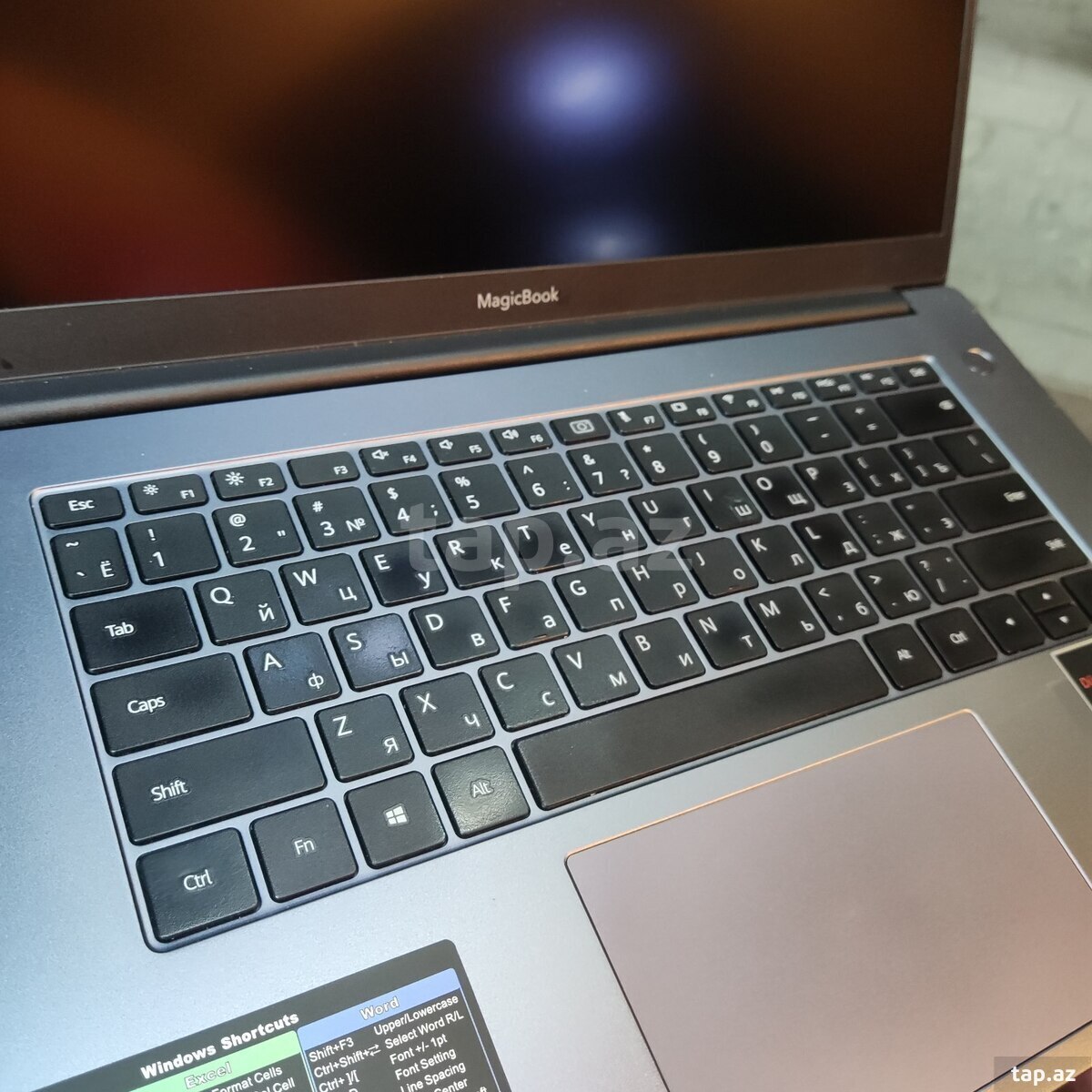 Honor magicbook 8 nüvəli nvme SSD 512 RAM8 (7)
