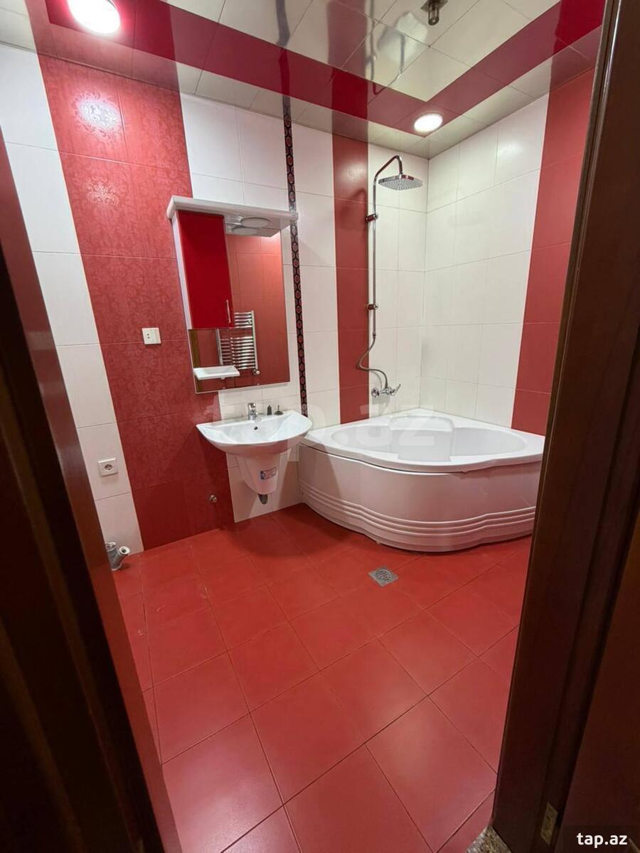 3-otaqlı yeni tikili kirayə verilir, Ə. Salamzadə 20., 135 m² (12)