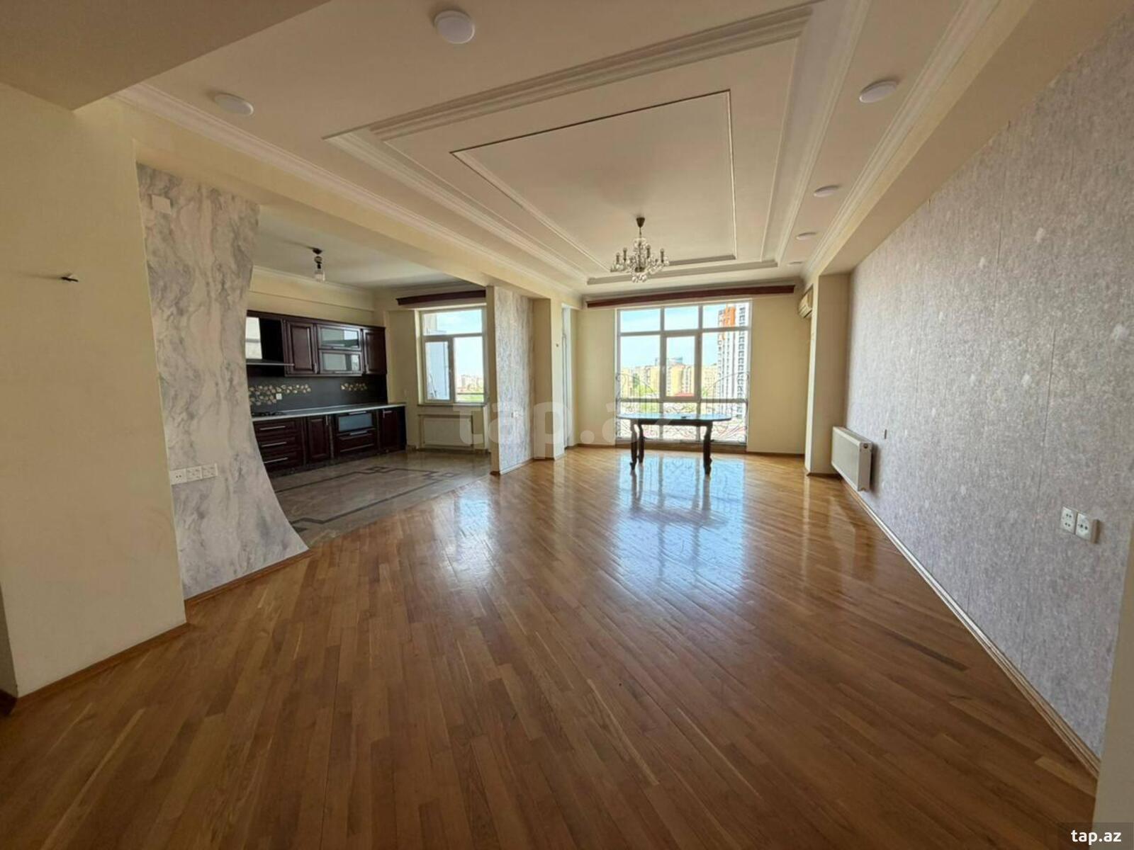 3-otaqlı yeni tikili kirayə verilir, Ə. Salamzadə 20., 135 m²