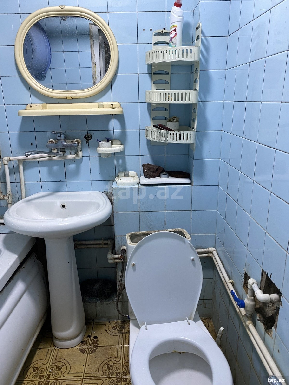 3-otaqlı mənzil kirayə verilir, İnşaatçılar m., 70 m² (2)