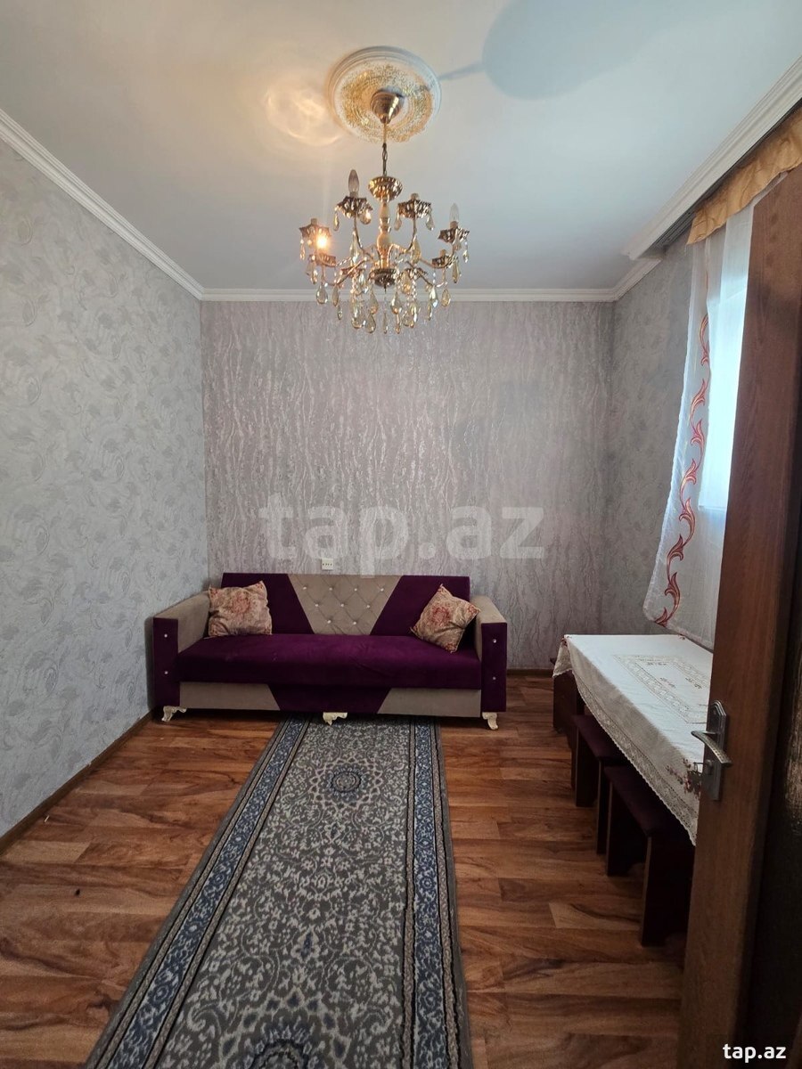 1 otaqlı həyət evi satılır, Binə, Bakı