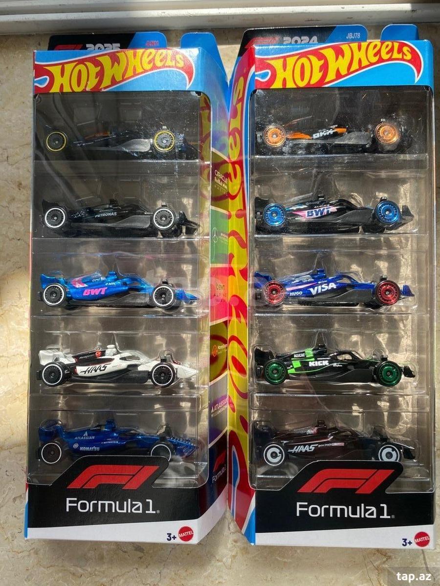 Hot Whells F1 5 pack 2024 and 2025