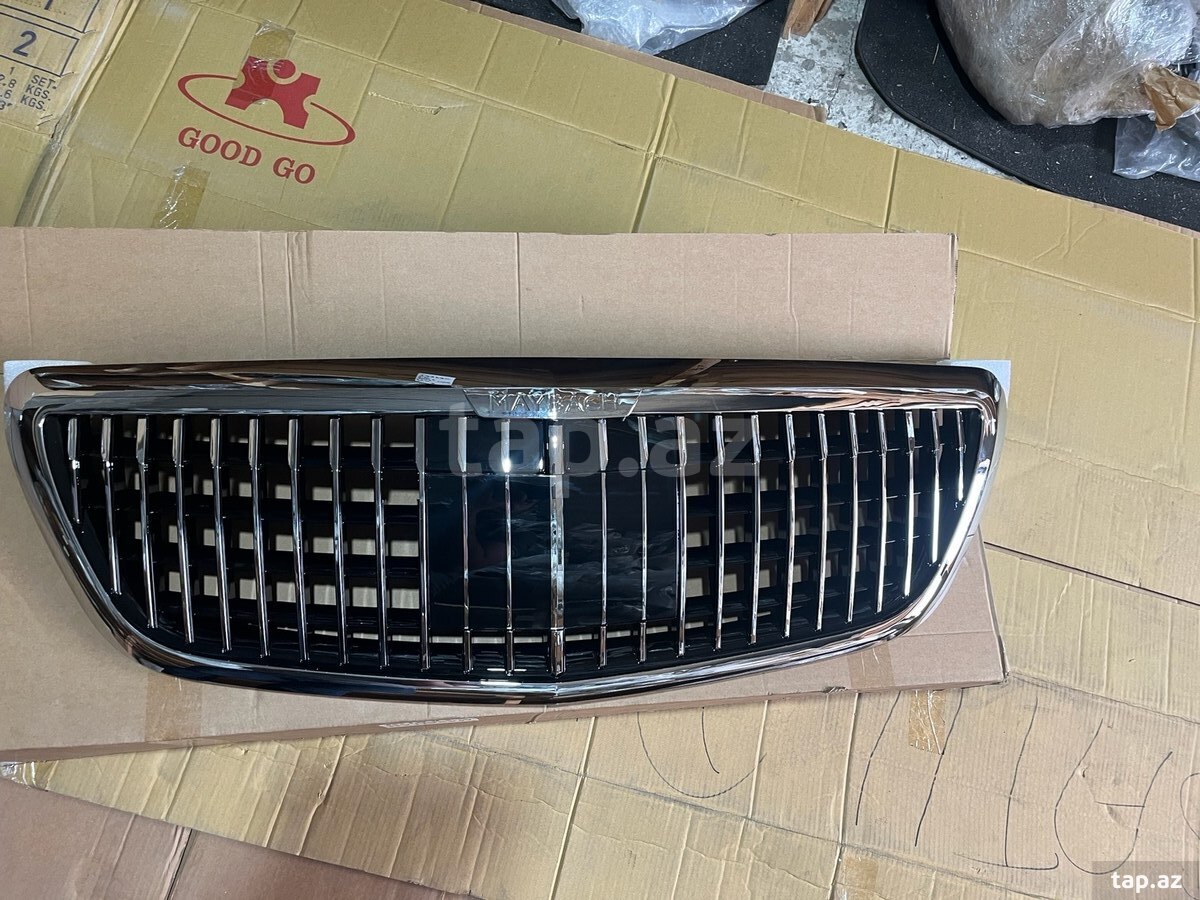 Mercedes W222 maybach barmaqlığı (4)