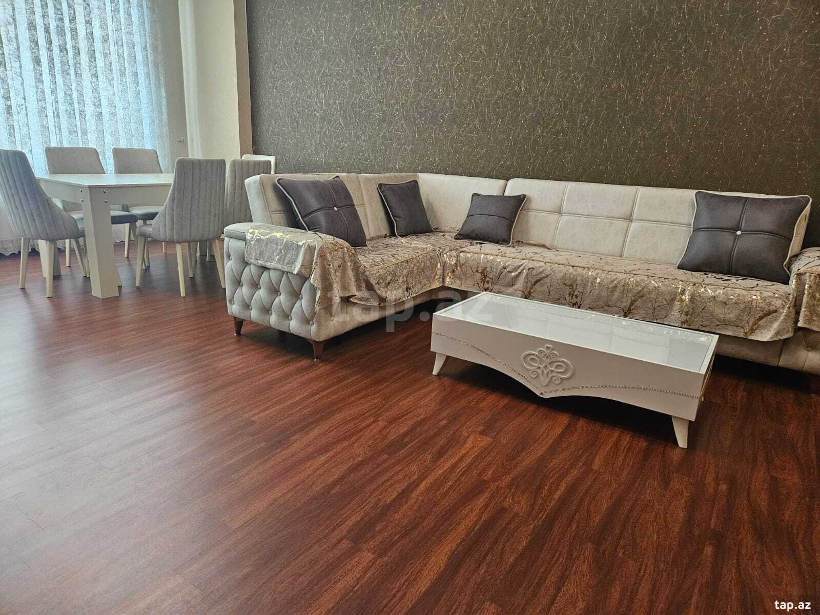 3-otaqlı yeni tikili kirayə verilir, Elşən Süleymanov küç., 135 m² (3)