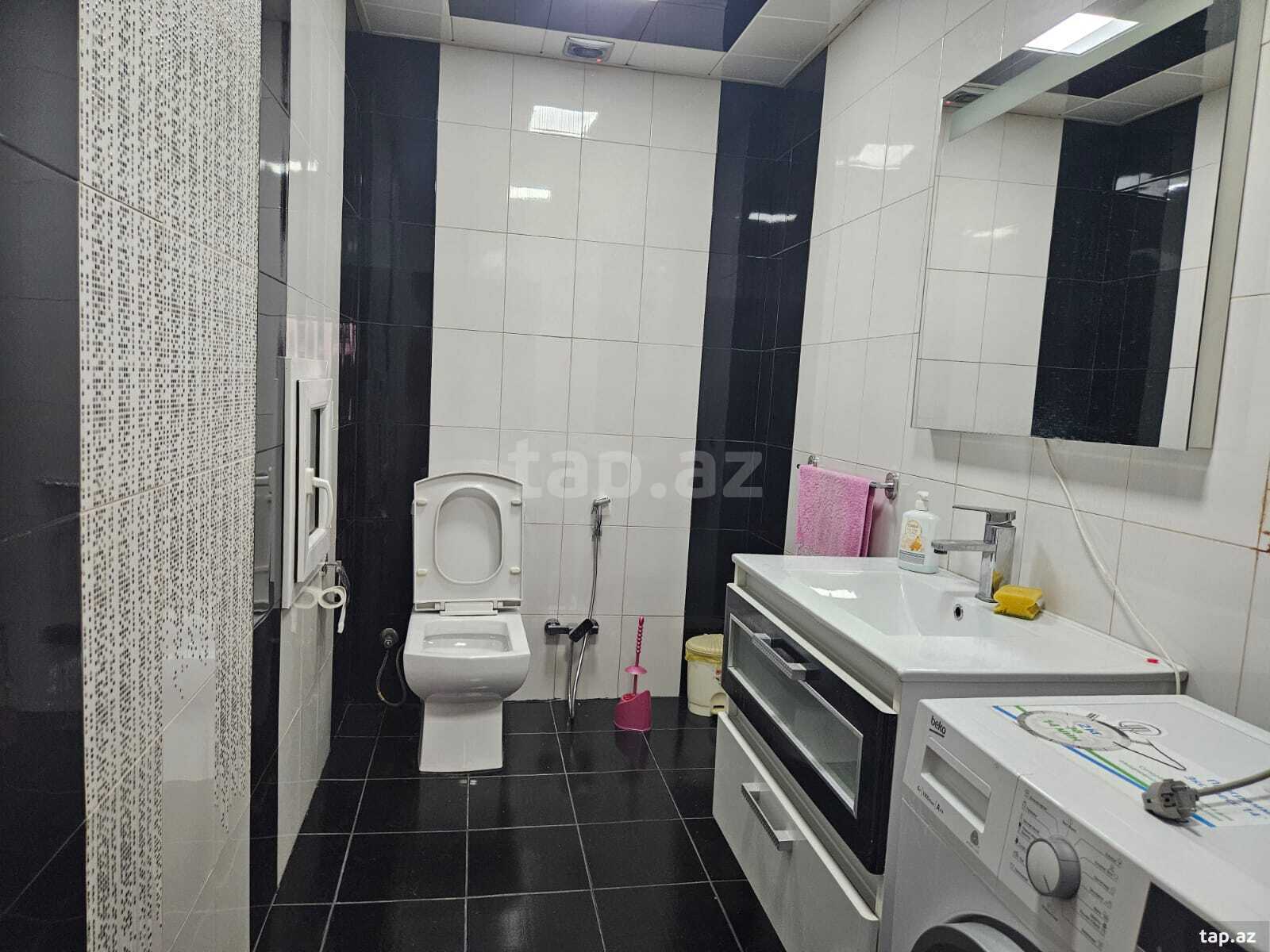 3-otaqlı yeni tikili kirayə verilir, Elşən Süleymanov küç., 135 m² (12)