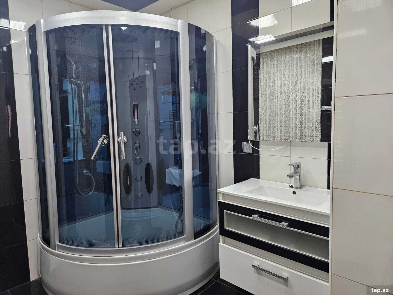 3-otaqlı yeni tikili kirayə verilir, Elşən Süleymanov küç., 135 m² (13)