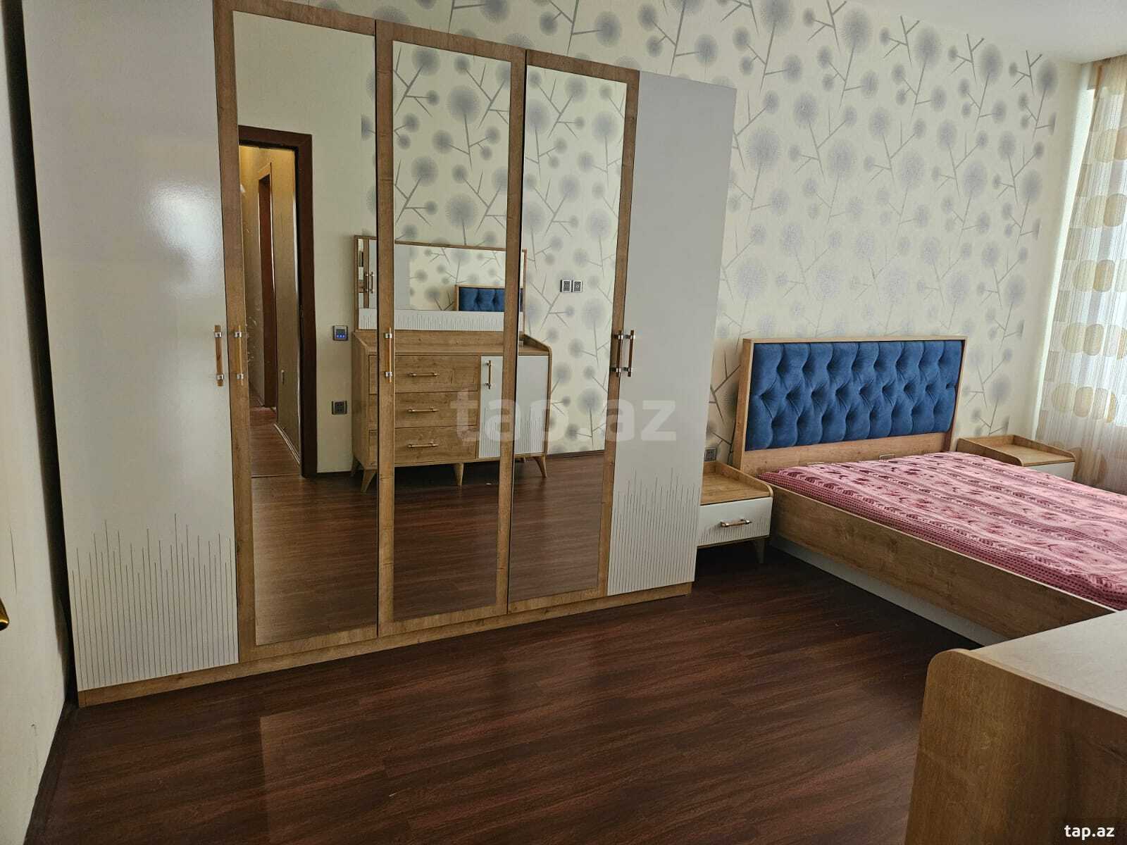 3-otaqlı yeni tikili kirayə verilir, Elşən Süleymanov küç., 135 m² (5)