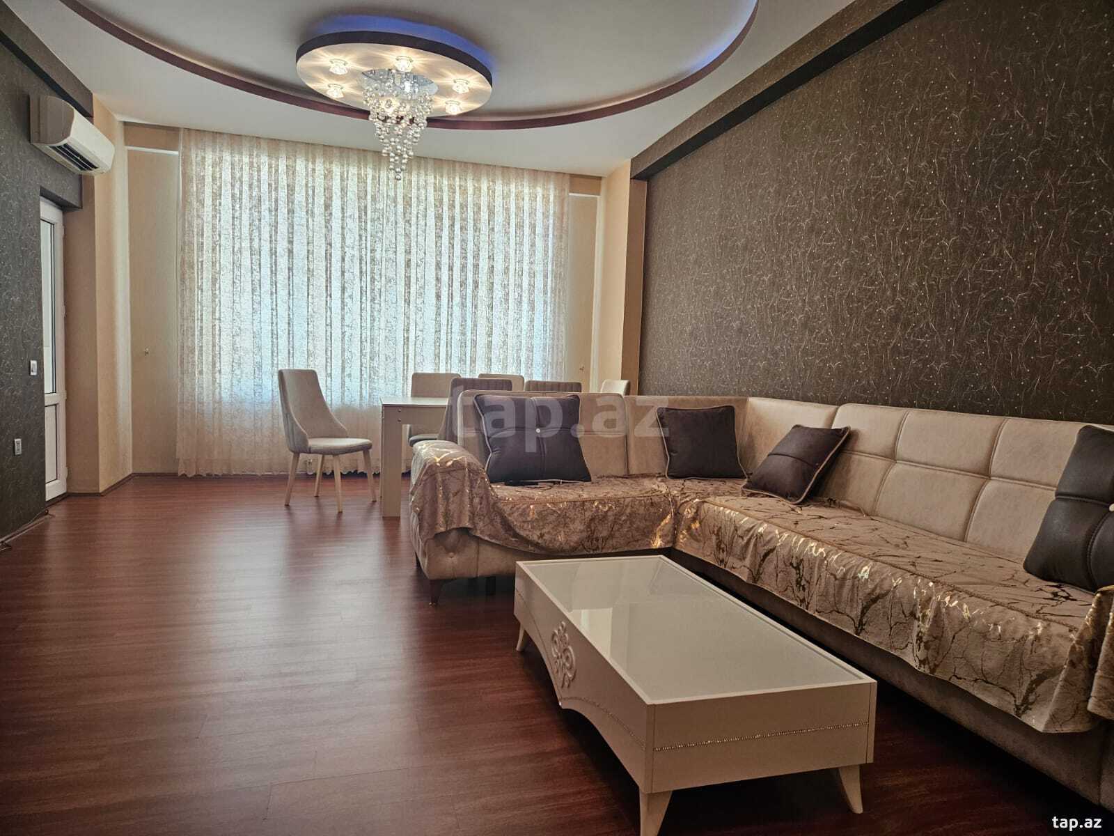 3-otaqlı yeni tikili kirayə verilir, Elşən Süleymanov küç., 135 m² (2)