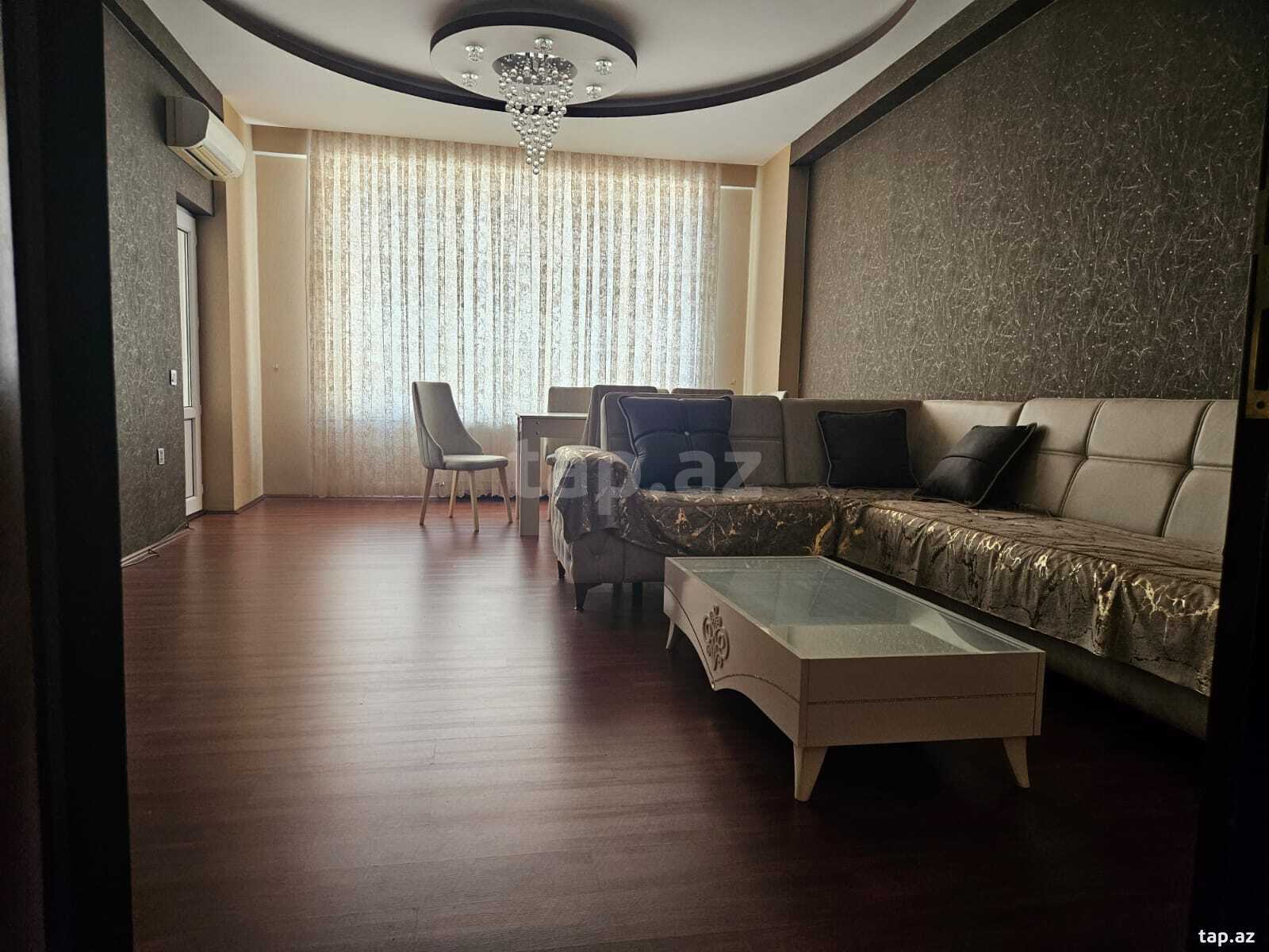 3-otaqlı yeni tikili kirayə verilir, Elşən Süleymanov küç., 135 m²