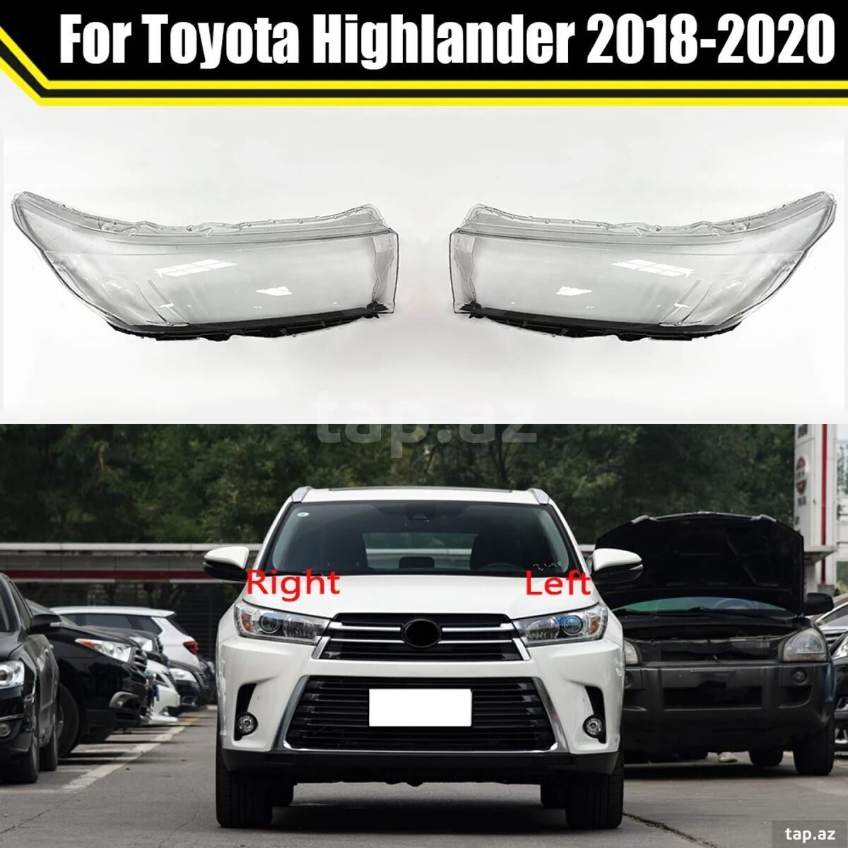Toyota Highlander 2019 fara şüşəsi