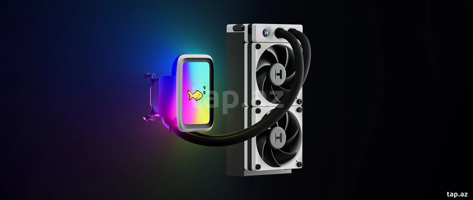 HYTE Thicc Q60 240 / 60 mm Android Water Cooling (15)